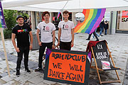 NY Club @ CSD 2020 Demo Spot Sendlinger Strasse (©Foto:Martin Schmitz)